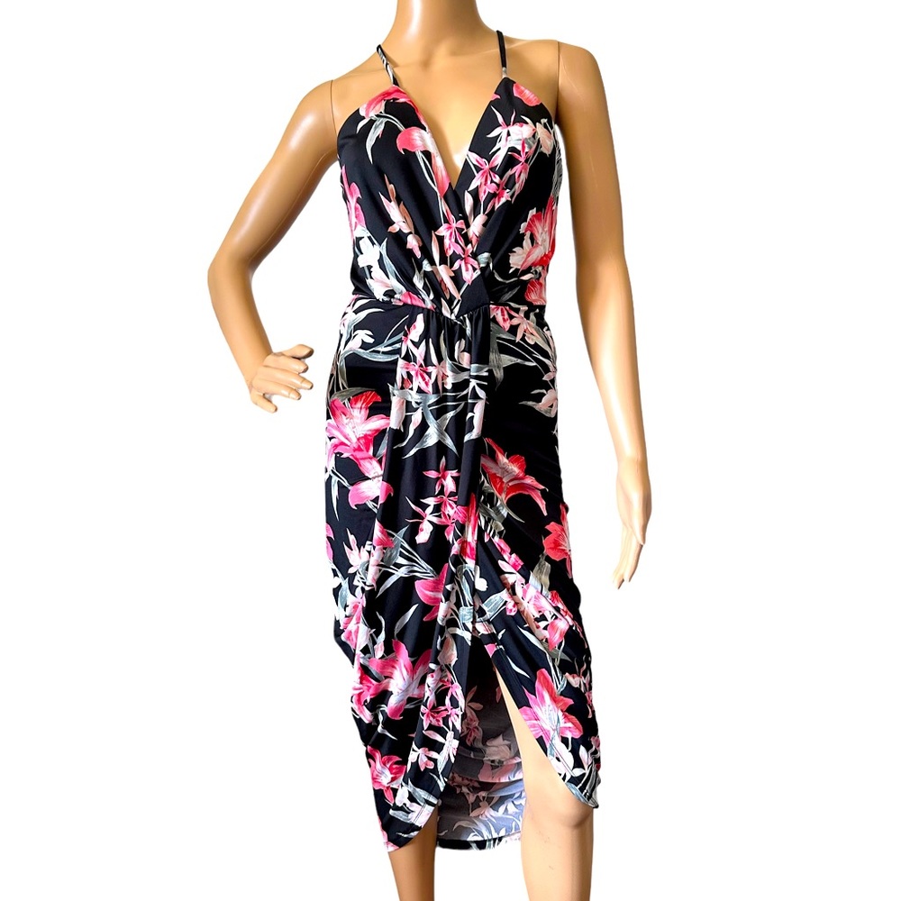 Charlotte Russe Floral Spaghetti Strap Women’s Dress
